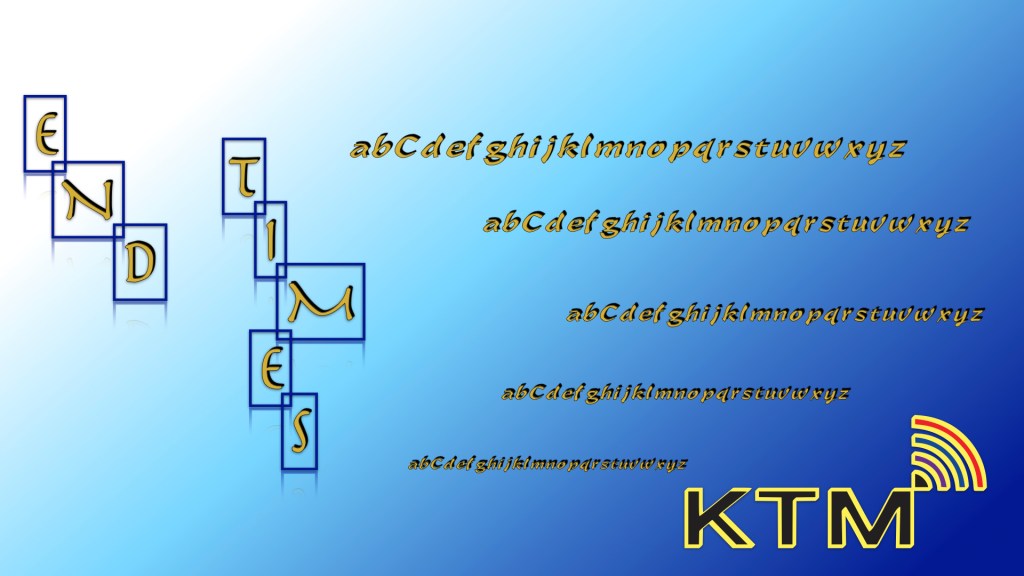 End Times Alphabet – Kenneth Thumb Ministry 譚約珥事工